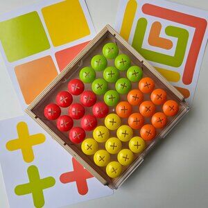 Lovevery Mosaic Button Board – from The Companion Play Kit, Toddler